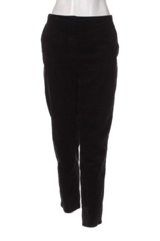 Pantaloni de velvet de femei Gerry Weber, Mărime L, Culoare Negru, Preț 24,18 Lei
