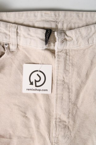 Pantaloni de velvet de femei H&M Divided, Mărime XL, Culoare Ecru, Preț 28,99 Lei