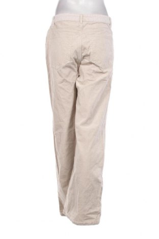Γυναικείο κοτλέ παντελόνι H&M Divided, Μέγεθος XL, Χρώμα Εκρού, Τιμή 4,84 €