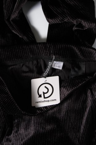 Γυναικείο κοτλέ παντελόνι H&M Divided, Μέγεθος S, Χρώμα Μαύρο, Τιμή 4,31 €