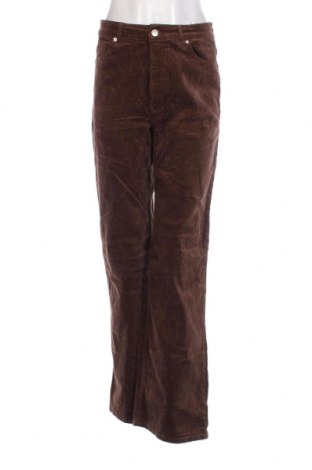 Γυναικείο κοτλέ παντελόνι H&M Divided, Μέγεθος M, Χρώμα Καφέ, Τιμή 17,94 €