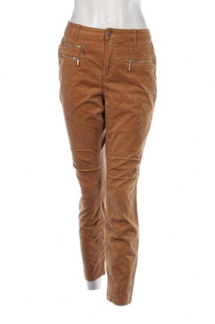 Pantaloni de velvet de femei Heine, Mărime L, Culoare Maro, Preț 29,57 Lei