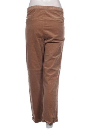 Pantaloni de velvet de femei Lwie, Mărime M, Culoare Bej, Preț 20,03 Lei