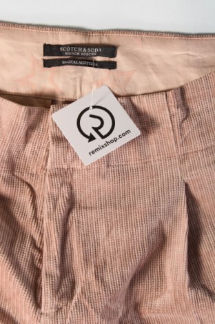 Pantaloni de velvet de femei Maison Scotch, Mărime L, Culoare Roz, Preț 80,52 Lei