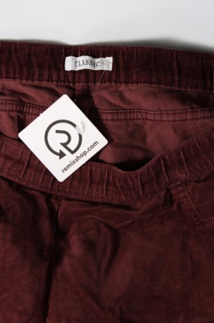 Γυναικείο κοτλέ παντελόνι Marks & Spencer, Μέγεθος XL, Χρώμα Κόκκινο, Τιμή 12,37 €