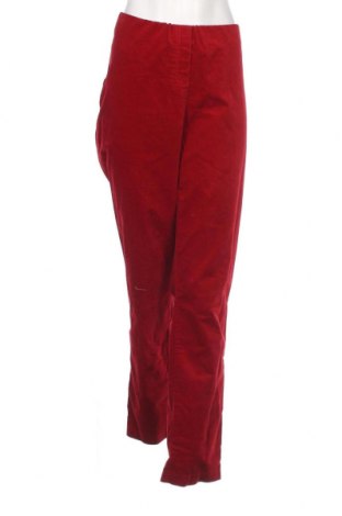 Pantaloni de velvet de femei Peter Hahn, Mărime 3XL, Culoare Roșu, Preț 56,41 Lei