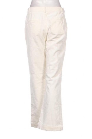 Pantaloni de velvet de femei Rue Mazarine, Mărime M, Culoare Ecru, Preț 95,39 Lei