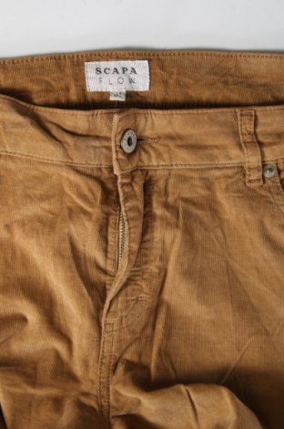 Pantaloni de velvet de femei Scapa, Mărime L, Culoare Maro, Preț 24,18 Lei