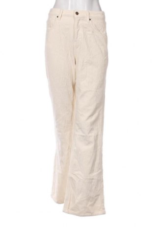 Pantaloni de velvet de femei Topshop, Mărime M, Culoare Ecru, Preț 20,03 Lei