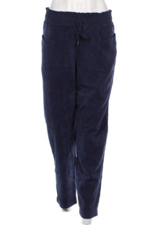 Pantaloni de velvet de femei Tu, Mărime M, Culoare Albastru, Preț 19,08 Lei