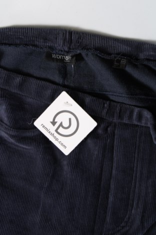 Pantaloni de velvet de femei Woman By Tchibo, Mărime L, Culoare Albastru, Preț 18,12 Lei