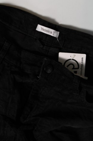 Дамски джинси Yessica, Размер L, Цвят Черен, Цена 10,73 лв.