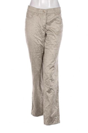 Pantaloni de velvet de femei Zerres, Mărime L, Culoare Gri, Preț 20,99 Lei