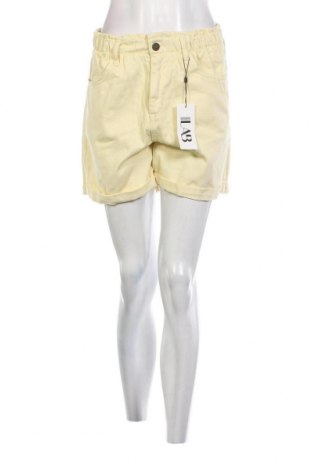 Γυναικείο κοντό παντελόνι Answear, Μέγεθος L, Χρώμα Κίτρινο, Τιμή 14,54 €