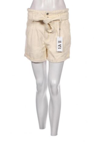 Дамски къс панталон Answear, Размер M, Цвят Бежов, Цена 25,11 лв.