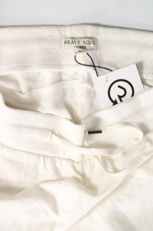 Pantaloni scurți de femei Brave Soul, Mărime L, Culoare Alb, Preț 66,32 Lei