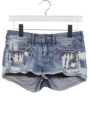 Γυναικείο κοντό παντελόνι H&M, Μέγεθος XS, Χρώμα Μπλέ, Τιμή 7,67 €