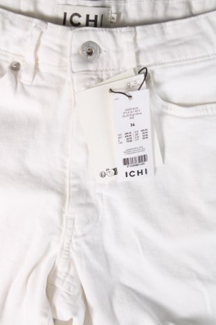 Pantaloni scurți de femei Ichi, Mărime XS, Culoare Alb, Preț 236,84 Lei