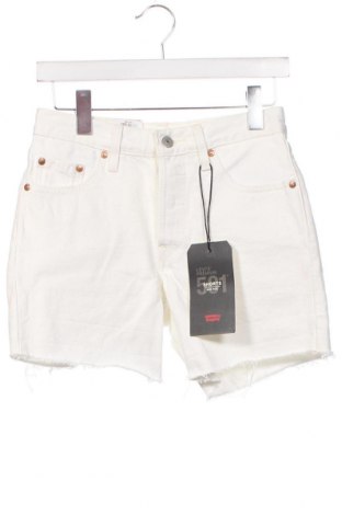Дамски къс панталон Levi's, Размер XS, Цвят Бял, Цена 78,19 лв.