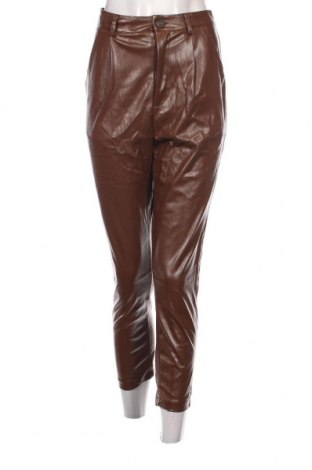 Pantaloni de piele pentru damă, Mărime S, Culoare Maro, Preț 21,94 Lei