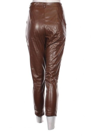 Pantaloni de piele pentru damă, Mărime S, Culoare Maro, Preț 95,39 Lei
