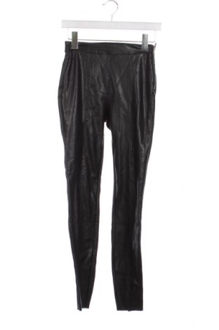Дамски кожен панталон Amisu, Размер XXS, Цвят Черен, Цена 7,83 лв.