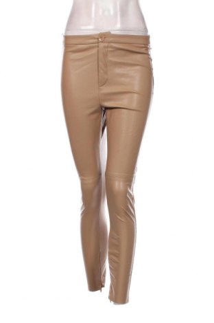Dámské kožené kalhoty  Answear, Velikost M, Barva Béžová, Cena  374,00 Kč