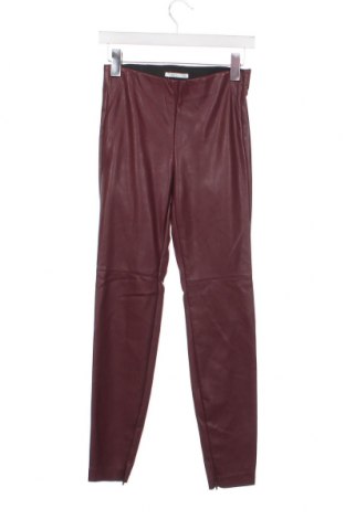 Pantaloni de piele pentru damă Edc By Esprit, Mărime XS, Culoare Roșu, Preț 95,39 Lei