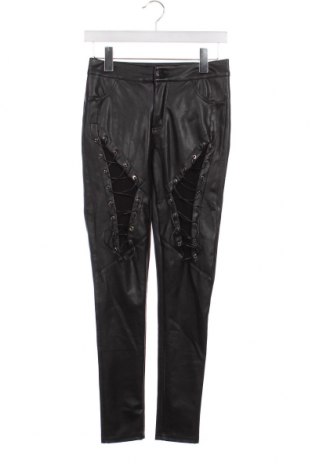 Pantaloni de piele pentru damă Giorgia, Mărime S, Culoare Negru, Preț 286,18 Lei