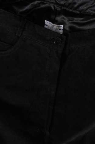 Дамски кожен панталон Helline, Размер L, Цвят Черен, Цена 70,62 лв.