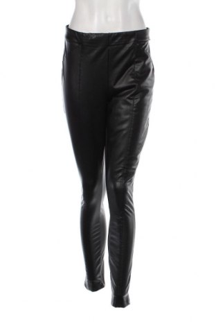 Γυναικείο παντελόνι δερμάτινο ONLY, Μέγεθος M, Χρώμα Μαύρο, Τιμή 4,21 €