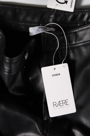 Pantaloni de piele pentru damă RAERE by Lorena Rae, Mărime M, Culoare Negru, Preț 81,64 Lei