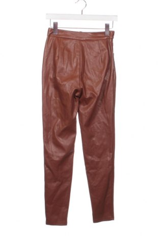 Dámské kožené kalhoty  SHEIN, Velikost XS, Barva Hnědá, Cena  120,00 Kč
