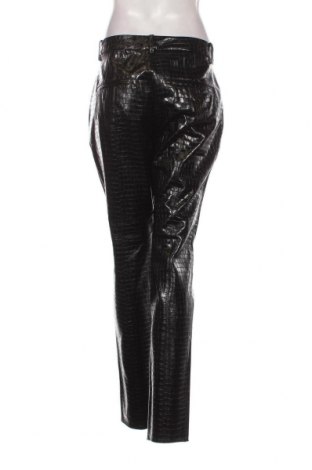 Дамски кожен панталон Zara, Размер L, Цвят Черен, Цена 54,00 лв.