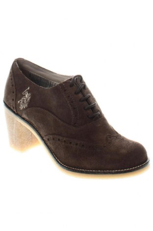 Γυναικεία παπούτσια U.S. Polo Assn., Μέγεθος 36, Χρώμα Καφέ, Τιμή 39,76 €