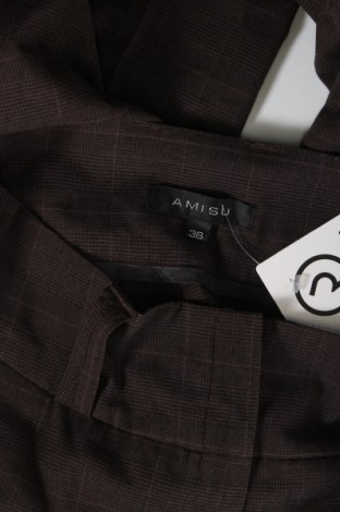 Γυναικείο παντελόνι Amisu, Μέγεθος S, Χρώμα Καφέ, Τιμή 4,31 €
