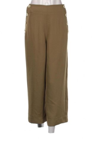 Дамски панталон Arket, Размер L, Цвят Зелен, Цена 29,40 лв.