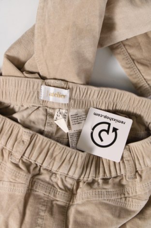 Γυναικείο παντελόνι Atelier, Μέγεθος M, Χρώμα  Μπέζ, Τιμή 4,31 €