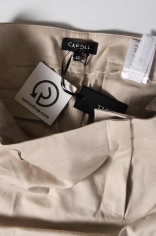 Дамски панталон Caroll, Размер XL, Цвят Бежов, Цена 80,30 лв.