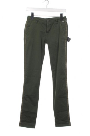 Дамски панталон DDP, Размер XS, Цвят Зелен, Цена 14,72 лв.