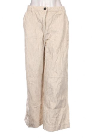 Damskie spodnie Galeries Lafayette, Rozmiar XL, Kolor ecru, Cena 29,68 zł