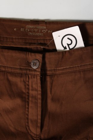 Γυναικείο παντελόνι Gerry Weber, Μέγεθος XL, Χρώμα Καφέ, Τιμή 25,06 €