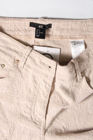 Дамски панталон H&M, Размер S, Цвят Бежов, Цена 7,83 лв.