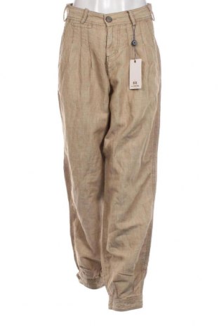 Pantaloni de femei La Martina, Mărime S, Culoare Bej, Preț 628,29 Lei