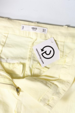 Дамски панталон Mango, Размер S, Цвят Жълт, Цена 13,68 лв.