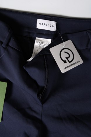 Γυναικείο παντελόνι Marella, Μέγεθος XS, Χρώμα Μπλέ, Τιμή 58,02 €