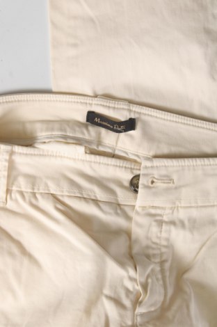 Дамски панталон Massimo Dutti, Размер XS, Цвят Екрю, Цена 45,00 лв.