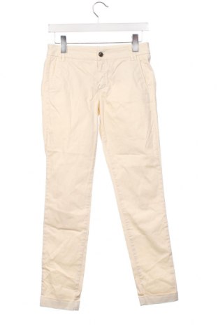 Дамски панталон Massimo Dutti, Размер XS, Цвят Екрю, Цена 45,00 лв.