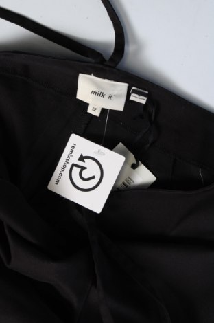 Γυναικείο παντελόνι Milk It, Μέγεθος M, Χρώμα Μαύρο, Τιμή 8,97 €