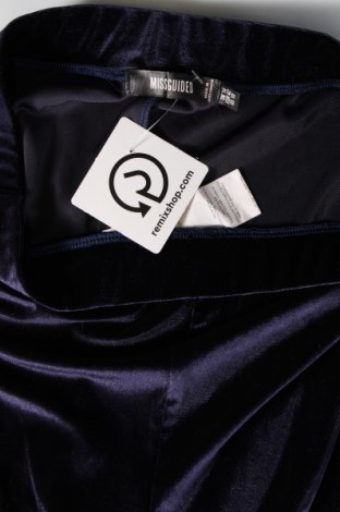 Dámské kalhoty  Missguided, Velikost L, Barva Modrá, Cena  667,00 Kč